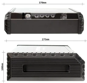Rottner Bezpečnostná schránka na cennosti a zbrane GUNMASTER XL, 100 x 370 x 275 mm