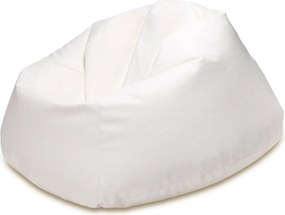 INTERMEDIC SK - Sedací vak MAXI 140x70 cm | extra veľký vak na sedenie a ležanie, 570 l Farba: E17 - Kapučíno (Ekokoža)