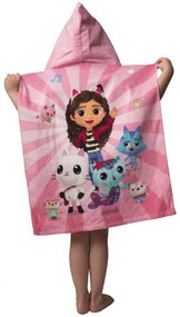 Jerry Fabrics Detské pončo 50x115 cm - Gabby's Dollhouse 02