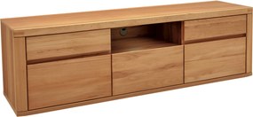 XXXLutz NÍZKA KOMODA, jadrový buk, jadrový buk, 194,4/58,4/50 cm Voleo - Komody - 002412010814
