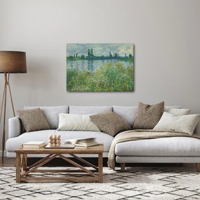 Obraz - Claude Monet, Banks of the Seine, reprodukcia (70x50 cm)
