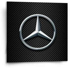 Sablio Obraz Logo 4 Carbon - 50x50 cm