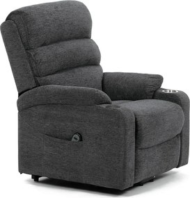 Elektrické polohovacie kreslo TV-S8348 GREY2 Farba: Sivá