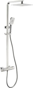 Sprchová súprava s termostatickou batériou NAESBY lesklý chróm
