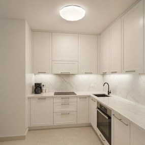 Stropné LED svietidlo Hex, 1x LED 72w, 3000-6000k, (fi 50 cm), w, s ovládačom