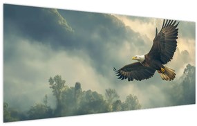 Obraz - Letiaci orol (120x50 cm)