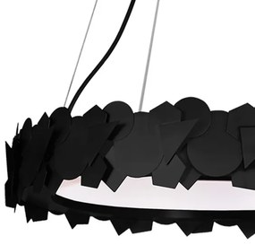 LED Luster na lanku SOHO 1xLED/24W/230V čierna