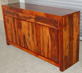 furniture-nabytek.cz - Komoda 160 z masívneho dreva palisander 160x45x90