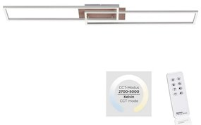 Leuchten Direkt Leuchten Direkt 14019-78 - LED Stmievateľné svietidlo IVEN 2xLED/20W/230V + DO W1419