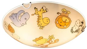 Globo 40607 - Detské stropné svietidlo KIDDY 2xE27ILLU/60W/230V