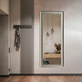 Zrkadlo v striebornom ráme AREZZO 67x167 cm
