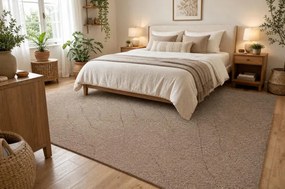 Koberec DUNE WOOL 497 03 TM620 hnedý