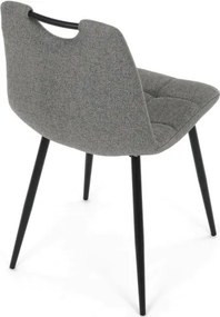Jedálenská stolička sivá DCL-V2017 GREY2