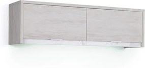 GB Závesná polica VERDE Farba: dub monastery/čierna