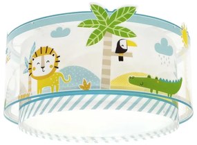 Dalber 76116 - Detské stropné svietidlo JUNGLE 2xE27/15W/230V