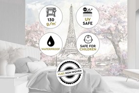 Gario Fototapeta Paríž, Eiffelova veža na jar Materiál: Vliesová, Rozmery: 350 x 245 cm