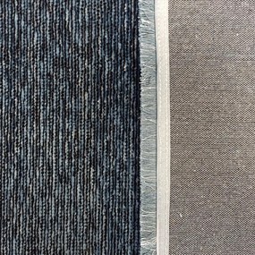 Kvalitný modrý koberec do obývačky Šírka: 80 cm | Dĺžka: 150 cm