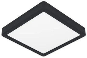 Eglo 900644 - LED stropné svietidlo do kúpeľne FUEVA LED/17W/230V IP44 čierne
