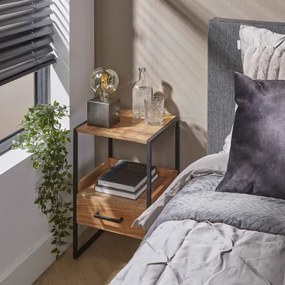 Nočný stolík 21-31 Niche Drevo Acacia  - Komfort-nábytok