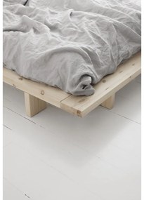 Dvojlôžková posteľ Karup Design Japan Raw, 160 x 200 cm
