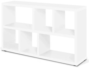 Biela knižnica 150x83 cm Berlin – TemaHome