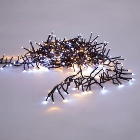 Svetelná reťaz vnútorná / vonkajšia teplá + studená biela 384 LED