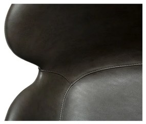 Sivé čalúnené jedálenské kreslo s podrúčkami Gaia – DAN-FORM Denmark