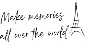 Obraz - Make memories (90x60 cm)