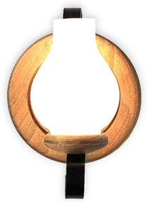 Brilagi - Nástenné svietidlo ROATA APLICA 1xE14/40W/230V buk