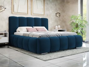 Čalúnená manželská posteľ Lisko, Rozmer postele: 160x200, Farba poťahu: Kronos 09