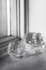 Stojan na čajovú sviečku Snowball 6 cm
