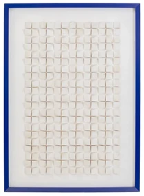 Origami obraz biely 74x104 cm
