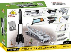 COBI 3120 II WW Raketa V2 na podvozku Meiller, 1:35, 1191 k