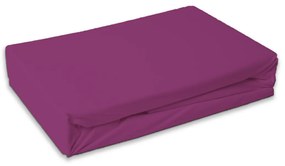 Jersey prestieradlo fialová orchidea, 180 x 200 cm