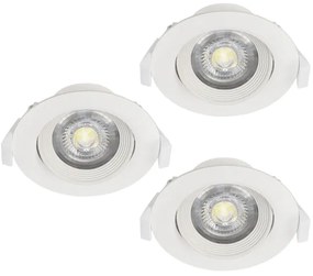 Eglo 32896 - SADA 3x Podhľadové svietidlo SARTIANO 1xLED/5W/230V