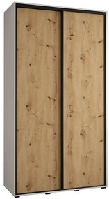 Skriňa 45 Canaris 1 140 biela/artisan/čierna