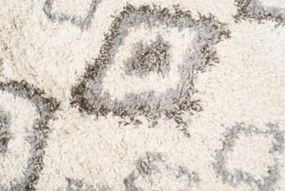 TA Koberec L228D BÉŽOVÁ/TMAVOSIVÁ BOHO WHEEL