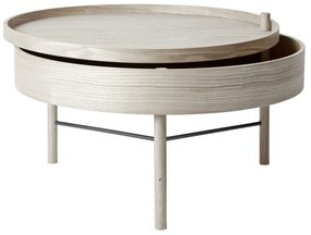 Audo (Menu) Stolík Turning Table, white oak