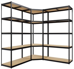 3 policový systém - čierna