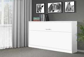Nabytekmorava Sklápacia posteľ VS1056, 200x90cm farba lamina: orech, Varianta dverí: matné