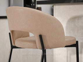 Stolička Gustav (béžová + čierna). Akcia -22%. Vlastná spoľahlivá doprava až k Vám domov. 1110693