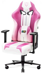 Detské látkové herné kreslo Diablo X-Player 2.0 Kids Size: Marshmallow Pink/ružová Diablochairs