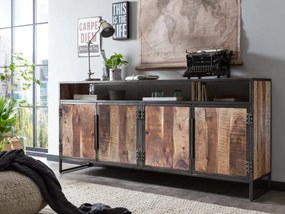 furniture-nabytek.cz - Příborník York dřevo akácie a kov