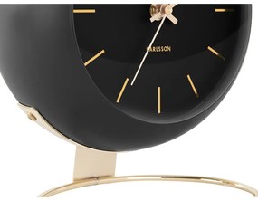 Stolové hodiny ø 21 cm Globe – Karlsson