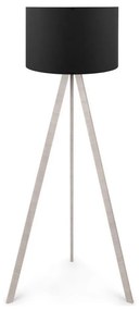Stojacia lampa AYD 1xE27/60W/230V čierna/béžová