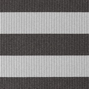 Koberec Big Stripe in/out: Sivá 80x260 cm