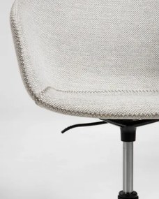 YVETTE pracovná stolička Sivá - svetlá
