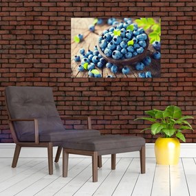 Obraz - Čučoriedky (90x60 cm)