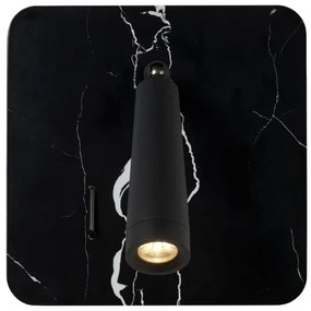 Lucide 77282/03/30 - LED Nástenné bodové svietidlo OREGON LED/4W/230V USB čierna