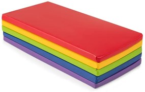 Sada 5 detských podložiek na spanie hrubé penové podložky na spanie na podlahu farebné